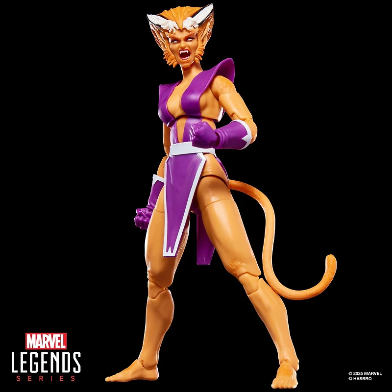 Hasbro Marvel Legends Series X-Force Feral 6-in Action Figure