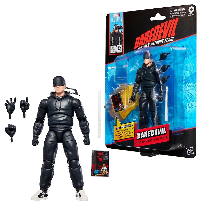 Hasbro Marvel Legends Series Daredevil (The Man Without Fear) 6-in Action Figure