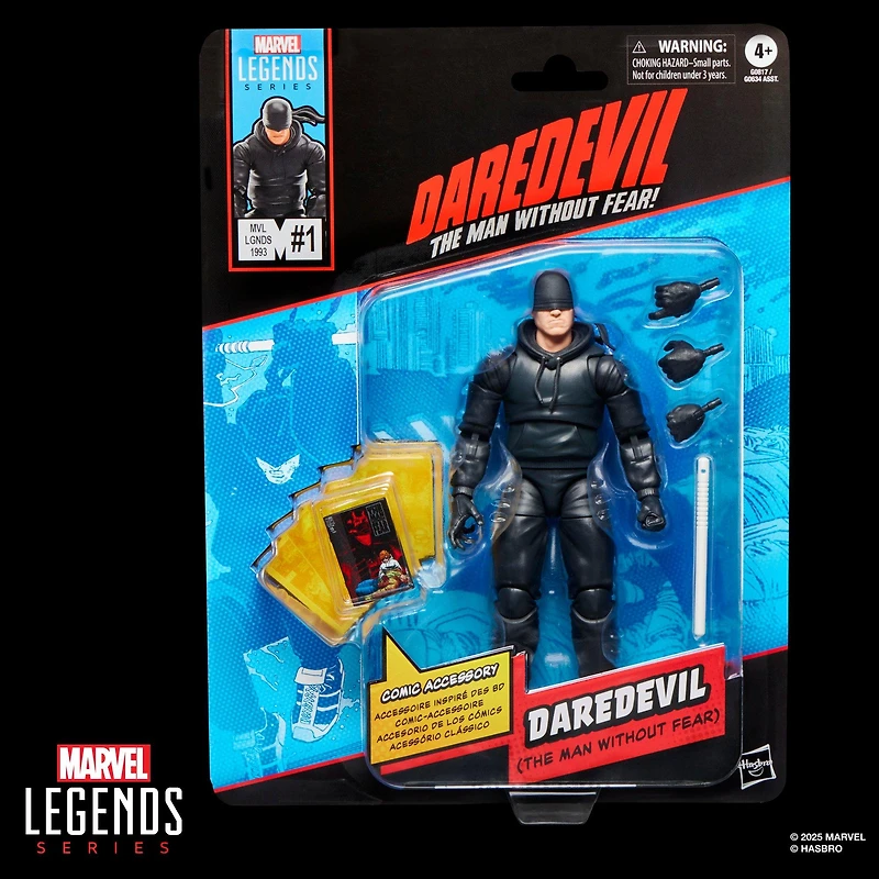 Hasbro Marvel Legends Series Daredevil (The Man Without Fear) 6-in Action Figure