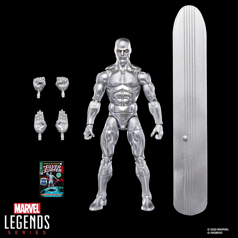 Marvel Legends Series Fantastic Four Silver Surfer (Issue 1) 6-in Action Figure