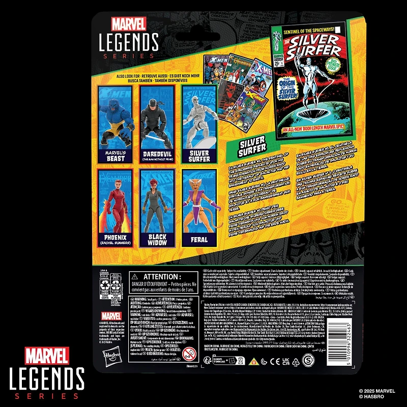 Marvel Legends Series Fantastic Four Silver Surfer (Issue 1) 6-in Action Figure