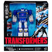 Hasbro Transformers Toys Studio Series Leader Class The Transformers: The Movie Soundwave 6.5-in Action Figure