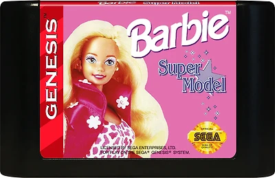 Barbie Super Model - Sega Genesis
