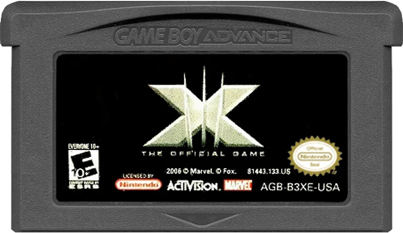 X-Men: The Official Game - Game Boy Advance