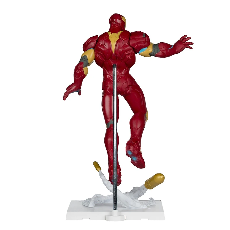 McFarlane Toys Marvel Rivals Collectibles Iron Man (Issue 1 Comic) 11.2-in Action Figure