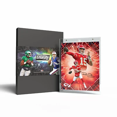 2025 Fanatics Under Wraps Emanate Autographed NFL Football Trading Card Mystery Box