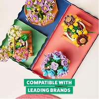 ZURU MAX Premium Garden Pot Plants Building Bricks Collection Campanula Capsule (Styles May Vary)