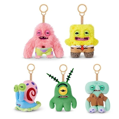 ZURU Fuggler x SpongeBob SquarePants Keyrings (Styles May Vary)
