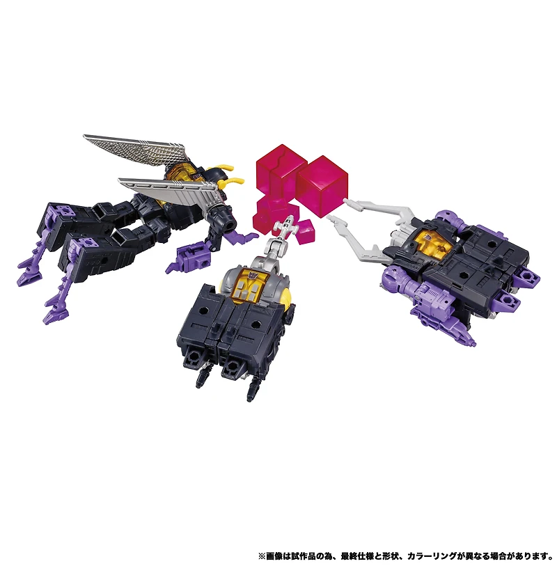 Hasbro Transformers Takara Tomy Dramatic Capture Series Decepticons Part 2 6.7-in Action Figure