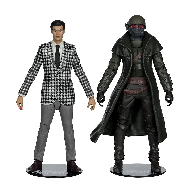 McFarlane Toys Elite Edition Fallout New Vegas Riot Ranger Armor and Benny 7-in Action Figure Set