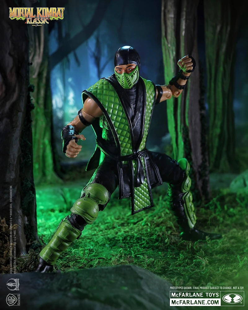 McFarlane Toys Mortal Kombat Klassic Reptile 7-in Scale Figure
