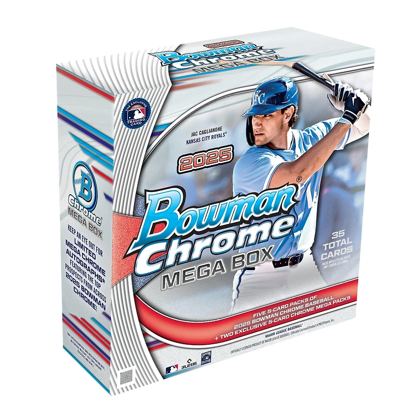 2025 Bowman Chrome MLB Baseball Mega Box