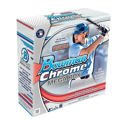 2025 Bowman Chrome MLB Baseball Mega Box