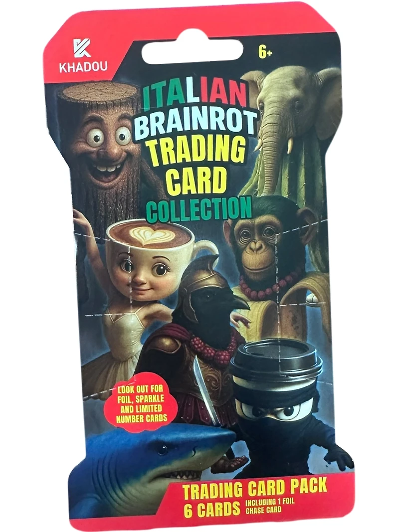 Italian Brainrot Trading Card Hobby Pack