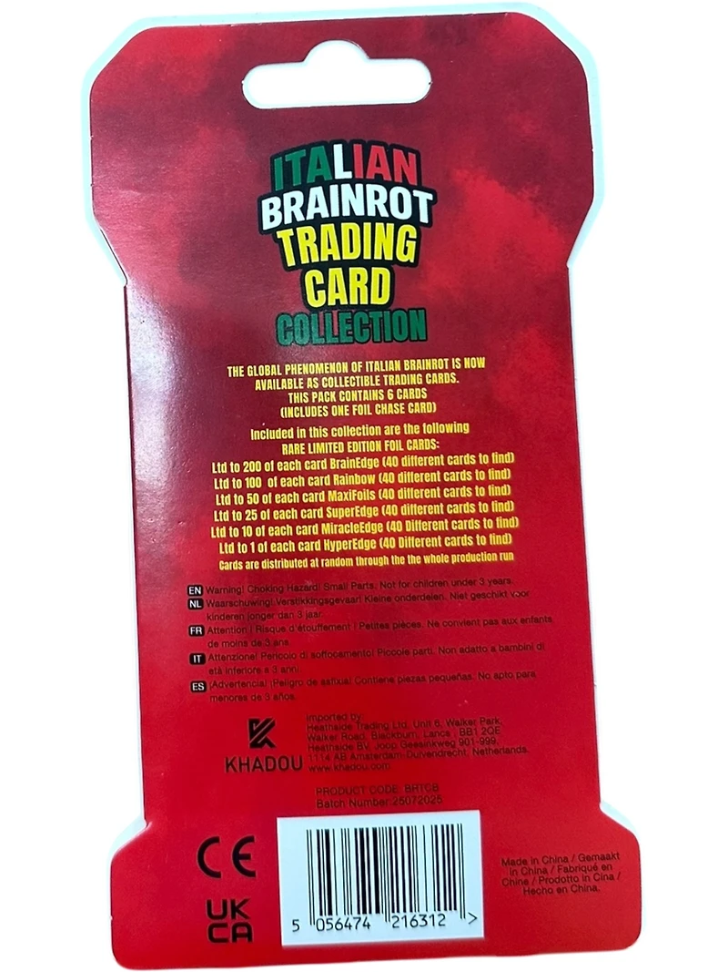 Italian Brainrot Trading Card Hobby Pack