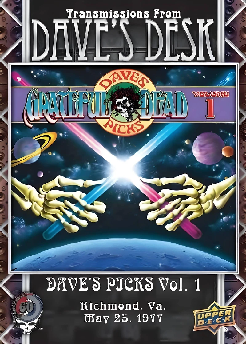 Upper Deck Grateful Dead 60 Years So Far Trading Cards Box