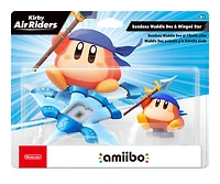 Kirby Air Riders Series Bandana Waddle Dee and Winged Star amiibo
