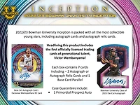 2022-23 Bowman University Inception Hobby Box