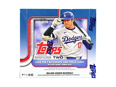2025 Topps Series 2 MLB Baseball Hobby Jumbo Box