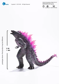 HIYA Godzilla x Kong The New Empire Godzilla Evolved Translucent Ver. 7-in statue