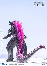 HIYA Godzilla x Kong The New Empire Godzilla Evolved Translucent Ver. 7-in statue
