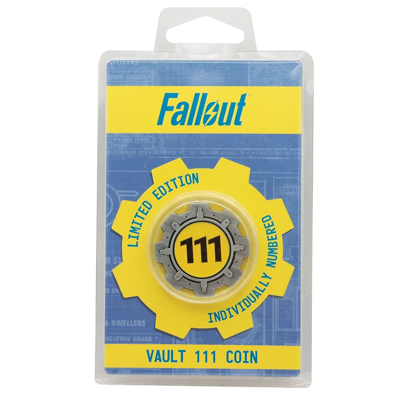 Fallout Limited Edition Vault 111 Door Coin