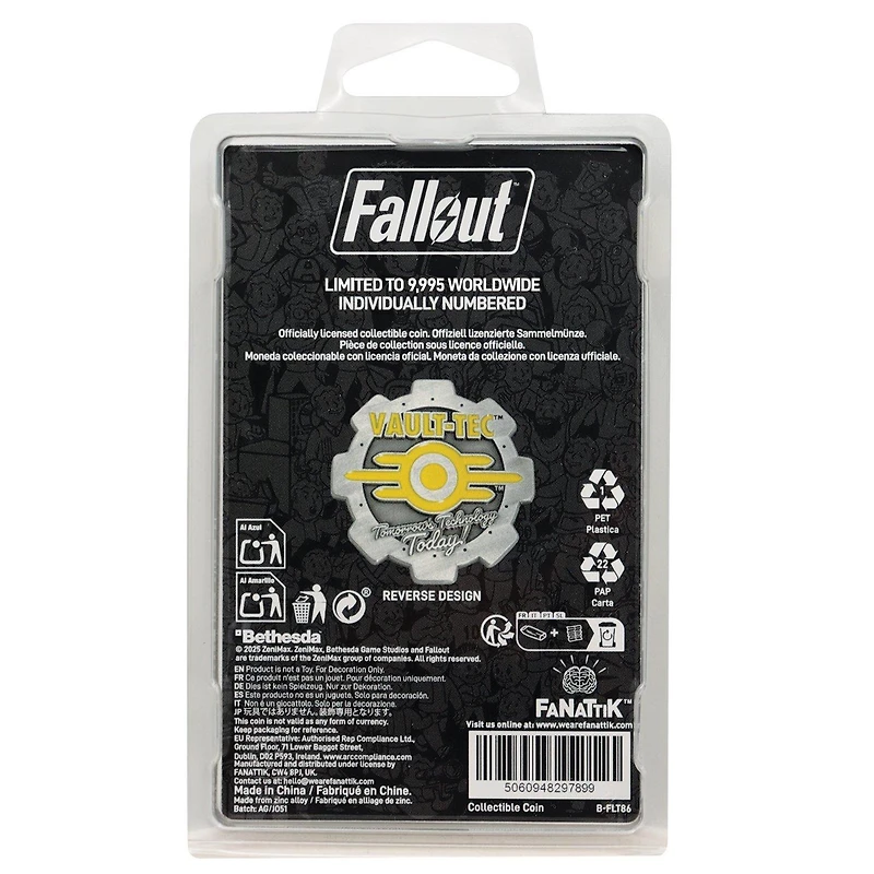 Fallout Limited Edition Vault 111 Door Coin