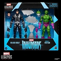 Hasbro Marvel Legends Series Inhumans Black Bolt and Triton 6-in Action Figure 2-Pack