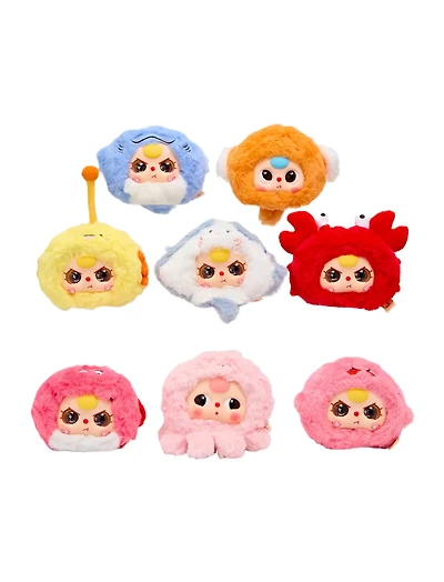 Baby Three Romantic Ocean Plush Series Blind Box (Styles May Vary)