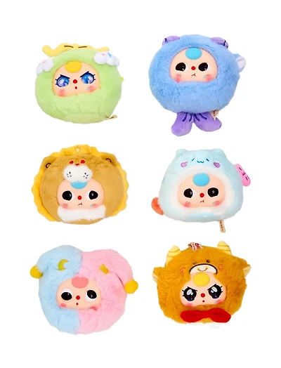 Baby Three Twelve Zodiac Plush Series Blind Box (Styles May Vary)