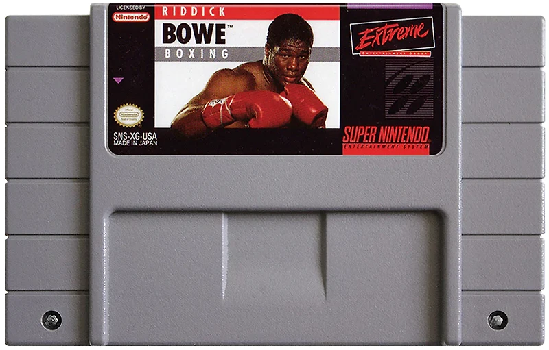 Riddick Bowe Boxing - Super Nintendo