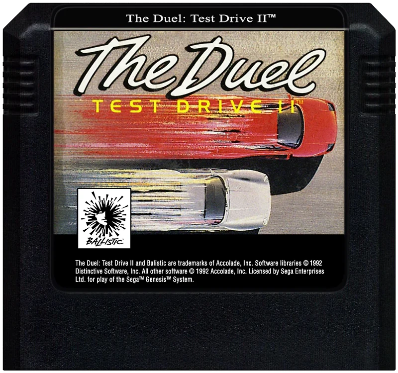 The Duel: Test Drive II - Sega Genesis
