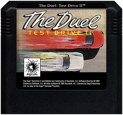 The Duel: Test Drive II - Sega Genesis