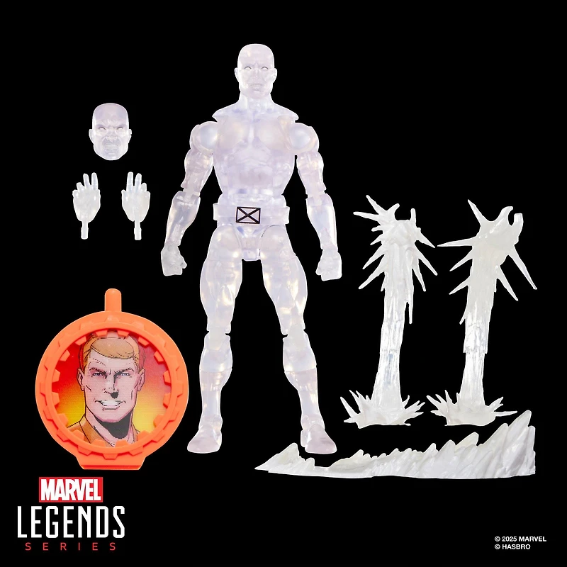 Hasbro Marvel Legends Series Secret Wars Ice Man 6-in Action Figure