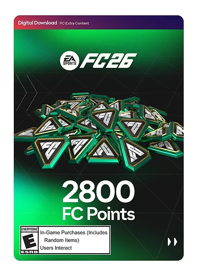 EA SPORTS FC 26 - FC Points - PC EA app 2800