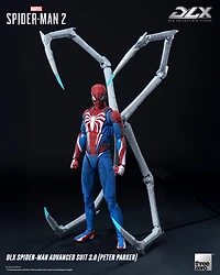 Marvel Spider-Man 2 DLX Spider-Man Advanced Suit 2.0 (Peter Parker) 6-in Action Figure