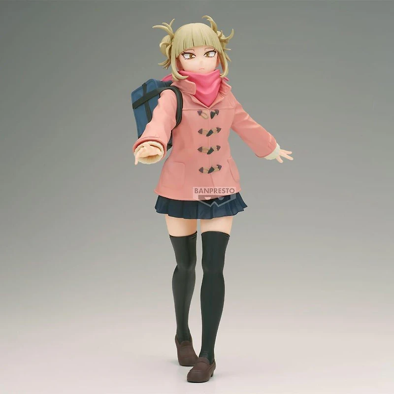 Banpresto My Hero Academia Glitters and Glamours Himiko Toga (Duffel Coat Ver.) 8.7-in Figure