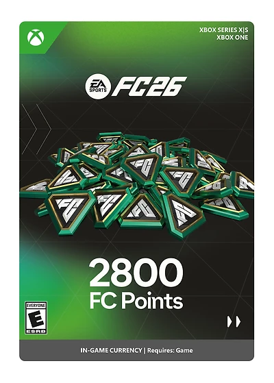 EA SPORTS FC 26 FC Points 2800 - Xbox Series X/S, Xbox One
