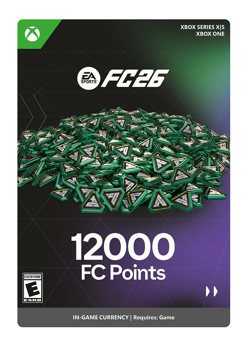 EA SPORTS FC 26 FC Points 12000 - Xbox Series X/S, Xbox One