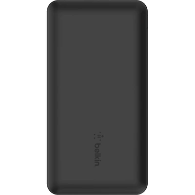 Belkin BoostCharge Power Bank 10,000 mAh (USB-A and USB-C) - Black