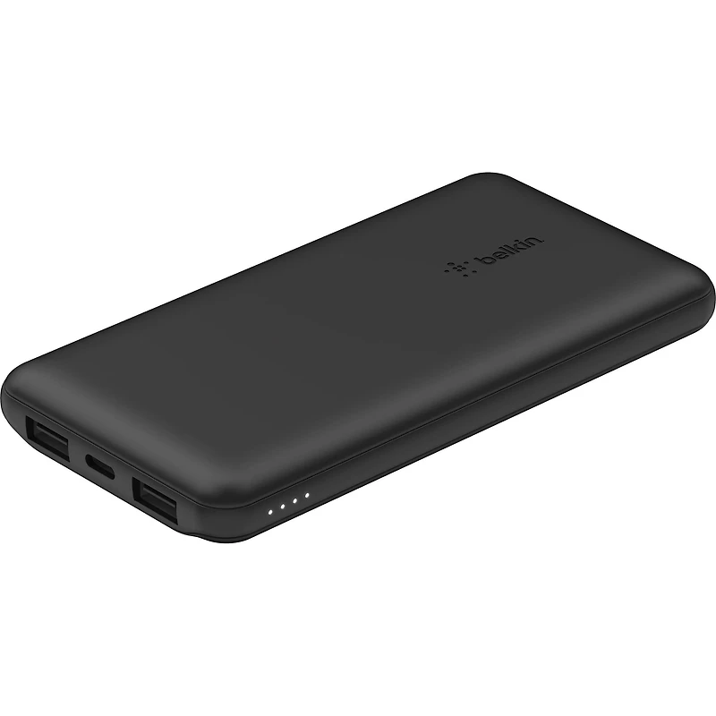 Belkin BoostCharge Power Bank 10,000 mAh (USB-A and USB-C) - Black