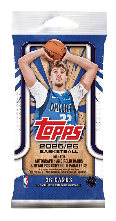 2025-26 Topps Basketball Fat Packs