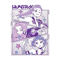KPop Demon Hunters Panel Art Huntr X Unisex Graphic T-Shirt