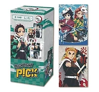 Demon Slayer Highlight Pick Collecting Card Korean Limited Edition Box