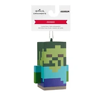 Hallmark Minecraft Zombie Christmas Tree Ornament