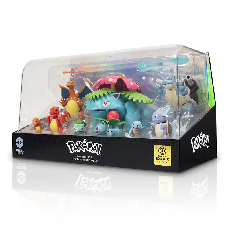 Jazwares Pokemon Special Series Kanto First Partner Figure Set