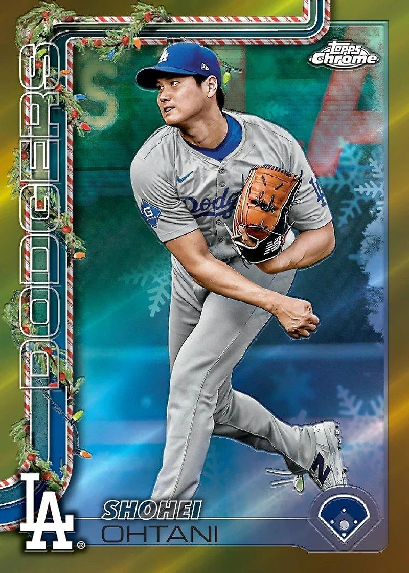 2025 Topps Holiday MLB Baseball Mega Box