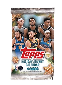2025-26 Topps Holiday Basketball Countdown Calendar