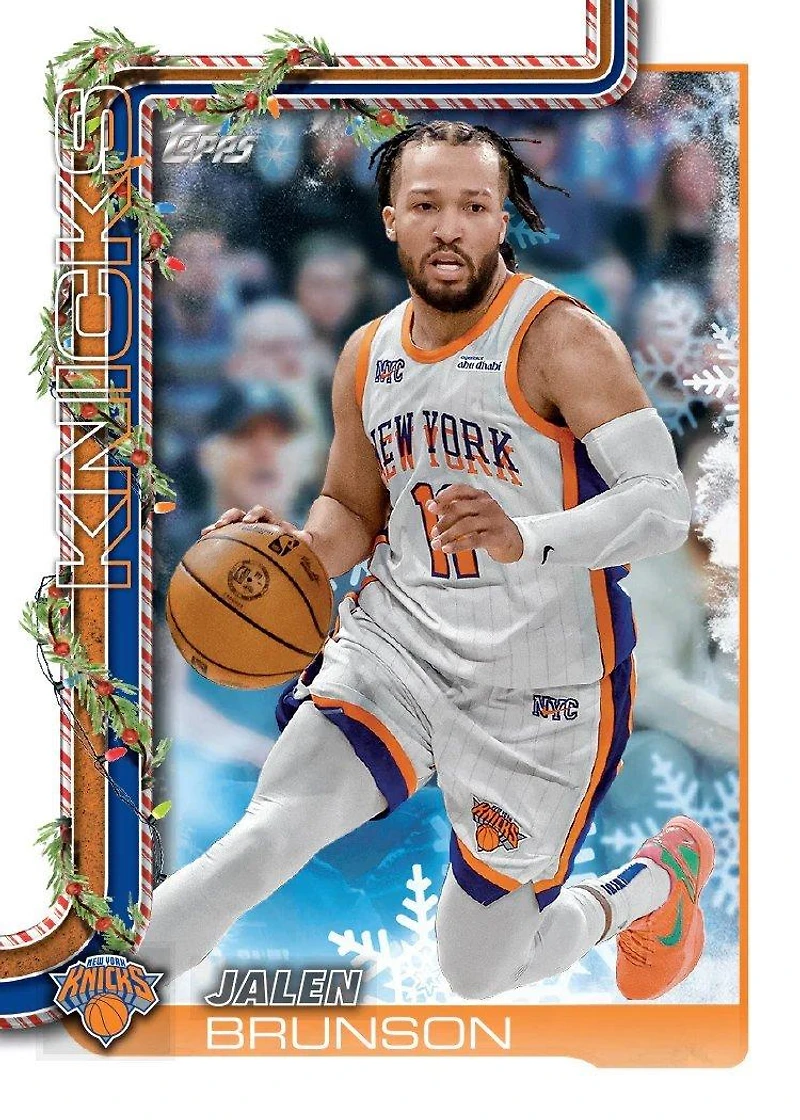 2025-26 Topps Holiday Basketball Countdown Calendar