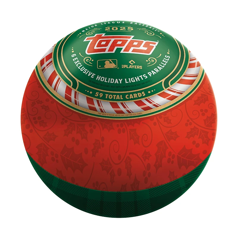 2025 Topps Holiday MLB Baseball Collector Tin